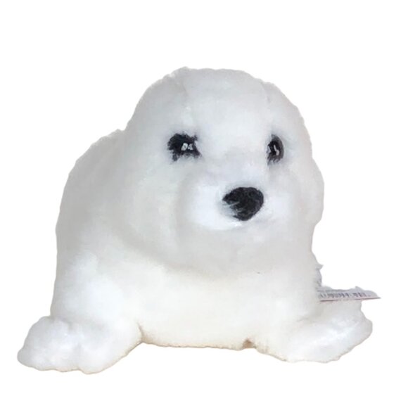 New w/Tag Douglas Plush  White Seal  Sprinkles Stuffed Animal 8.5" - Picture 10 of 10